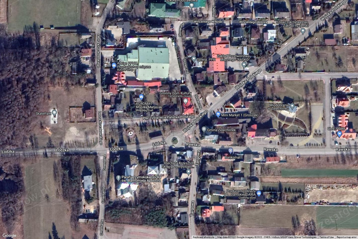 Przetargi, Działki, Żelechlinek, Łódzkie